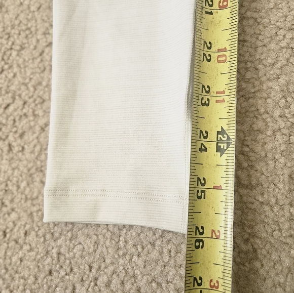 Outdoor Voices Leggings Medium Hi Rise Colorblock TechSweat Zoom White Black XS - Picture 8 of 8